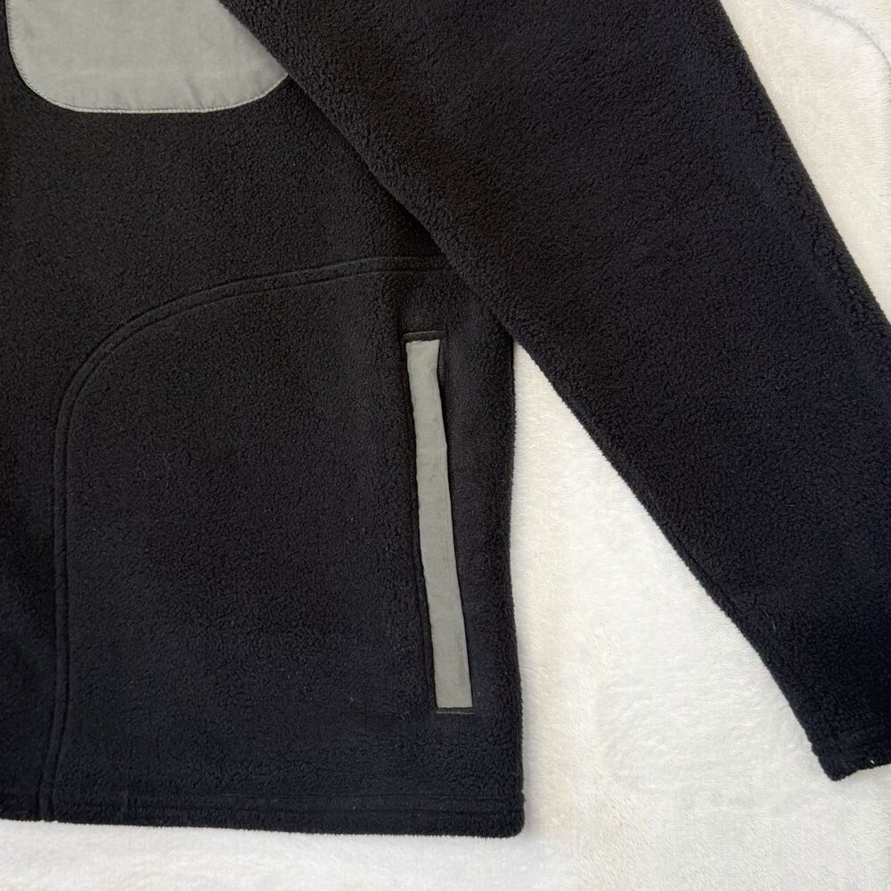 Patagonia‎ Synchilla Full Zip Up Fleece Jacket Men's Large Black Karstens Jacket - Picture 9 of 14